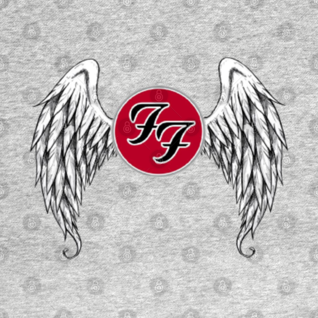 Wings F8ter - Foo Fighter - Baseball T-Shirt | TeePublic